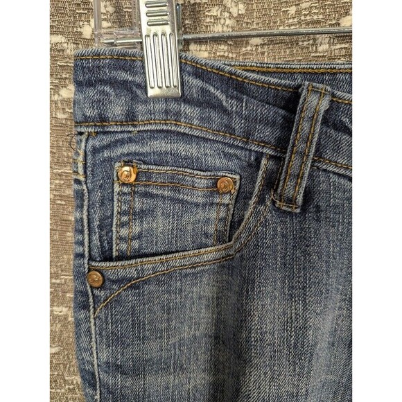 Vintage Y2K‎ Southpole Embroidered Pocket Denim Jeans Women's Size 7 - Picture 4 of 10